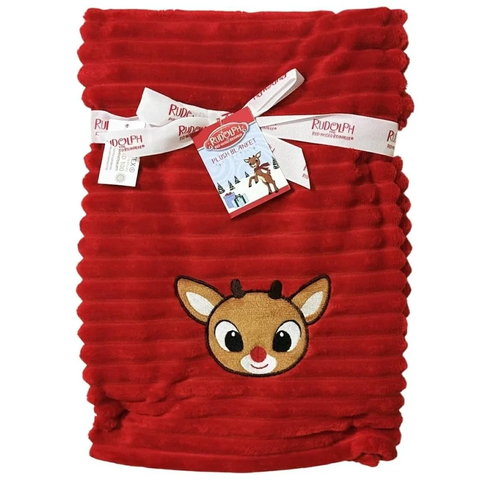 Rudolph The Red Nosed Reindeer Baby Blanket 30